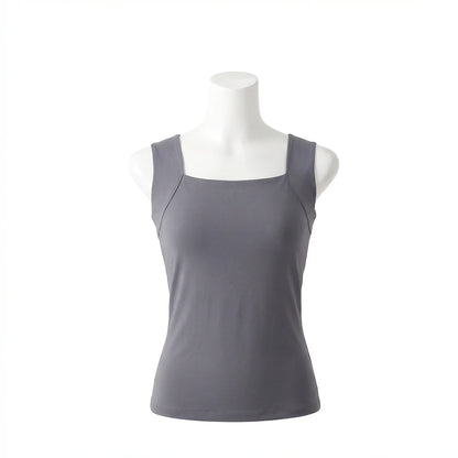 Blusa de tirantes gris