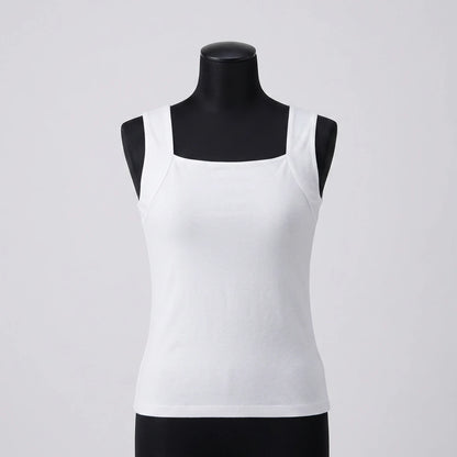 Blusa de tirantes blanca
