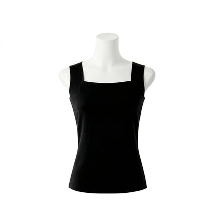 Blusa de tirantes negra