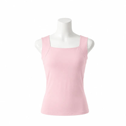 Blusa de tirantes rosa pastel