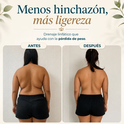 Antes y después: menos hinchazón, más ligereza
