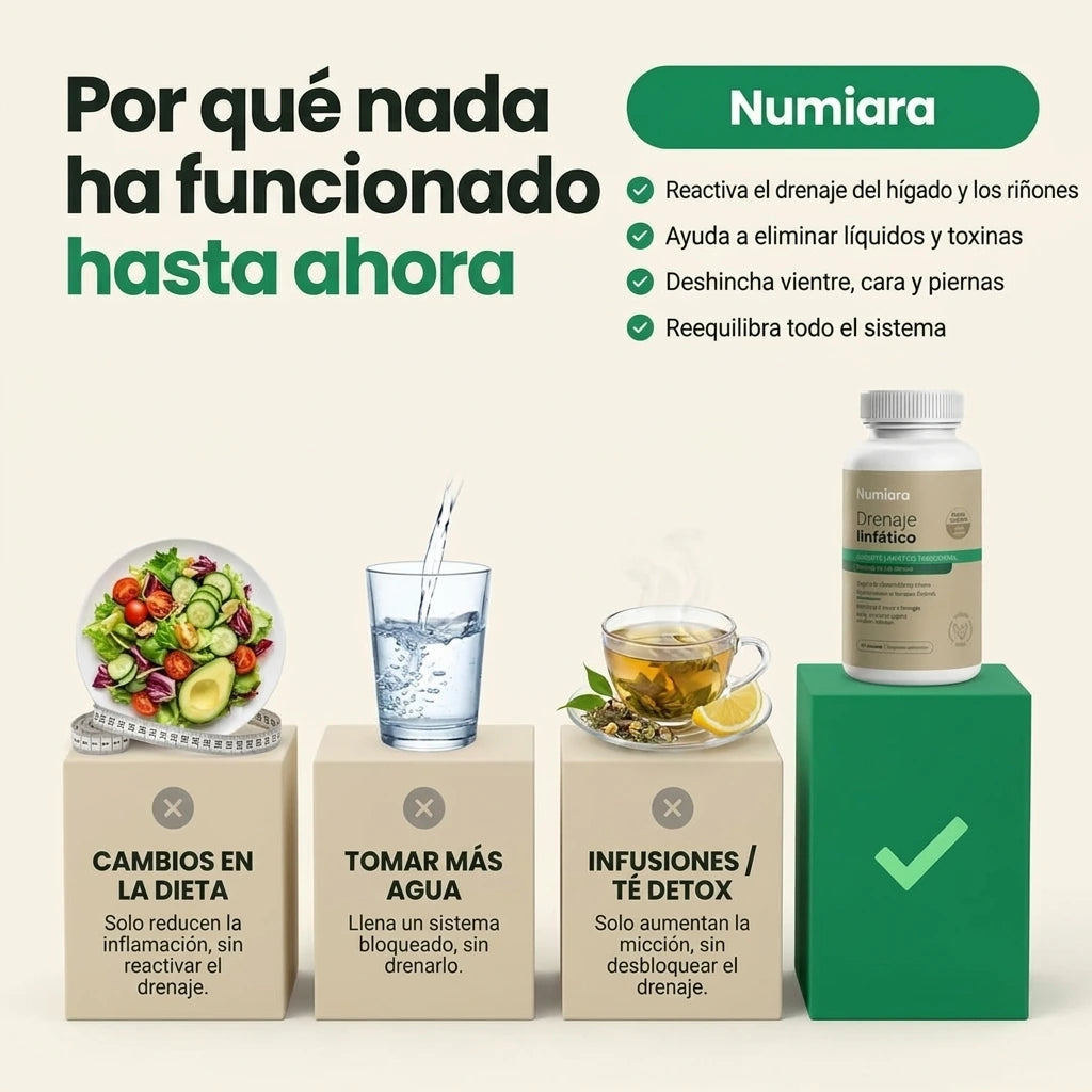 Por qué la dieta, el agua y las infusiones no bastan