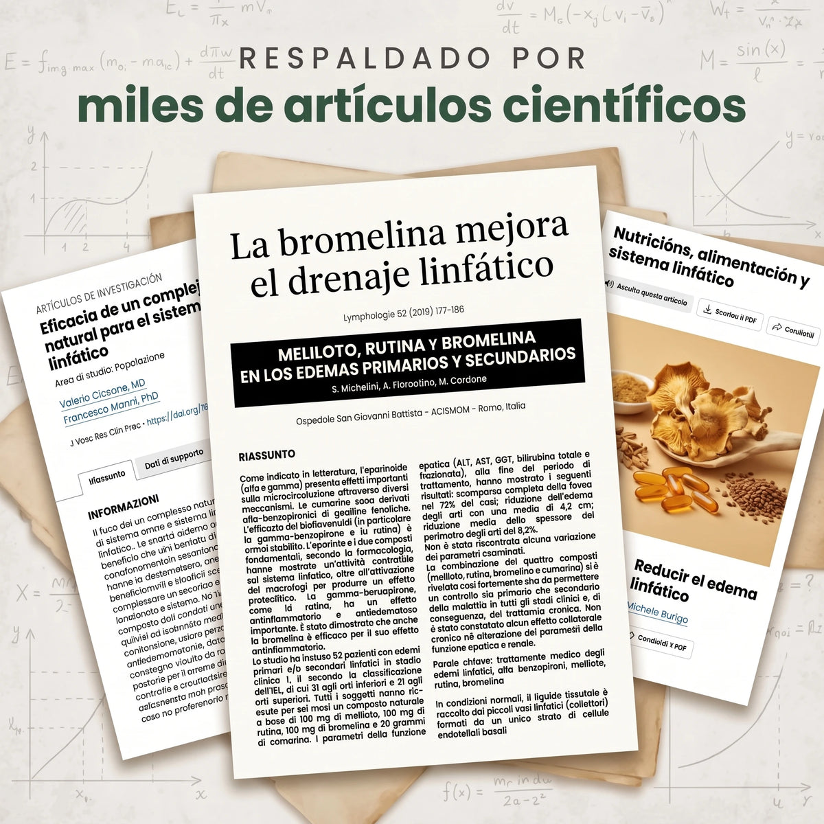 Respaldado por miles de artículos científicos
