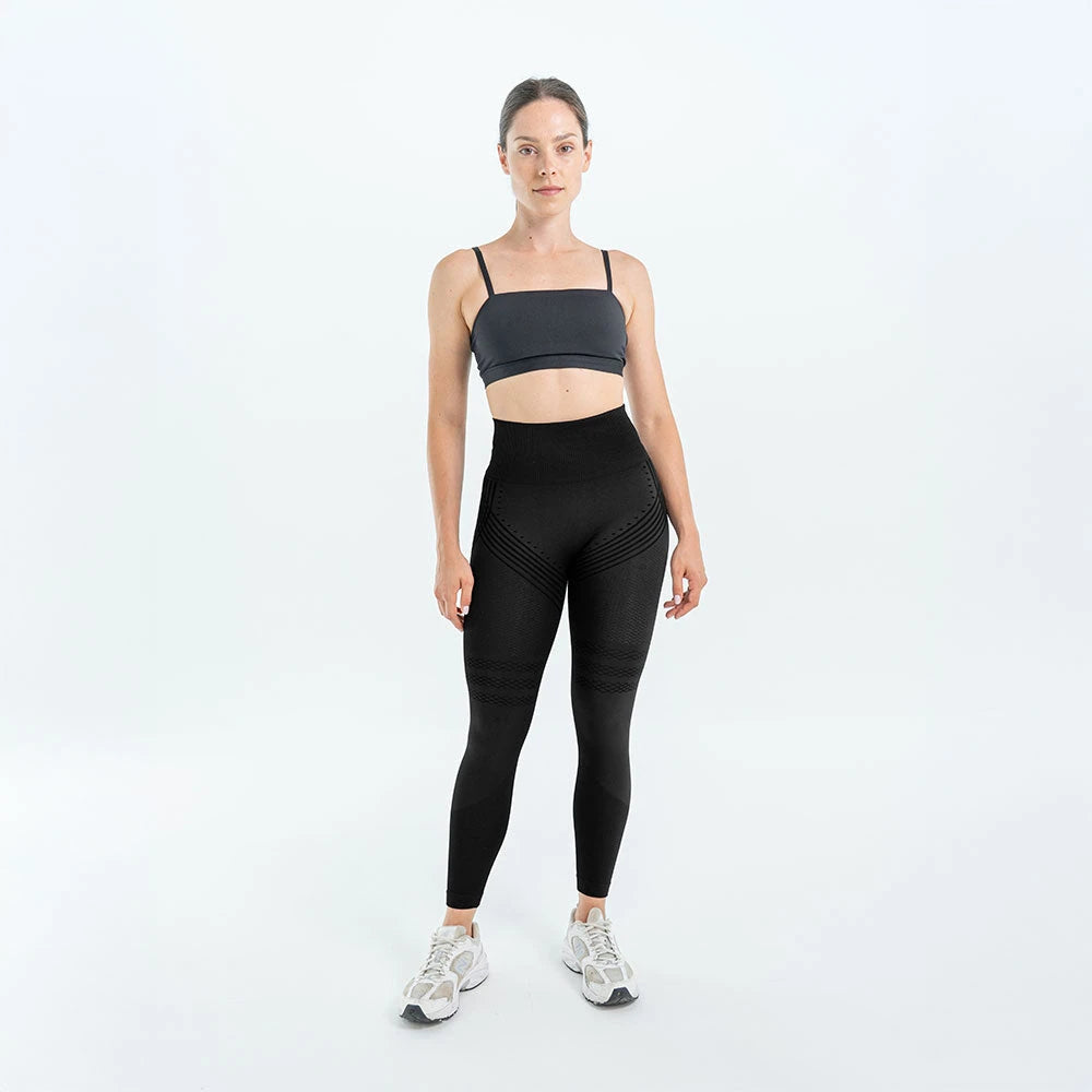 Legging Numiara negro vista frontal completa