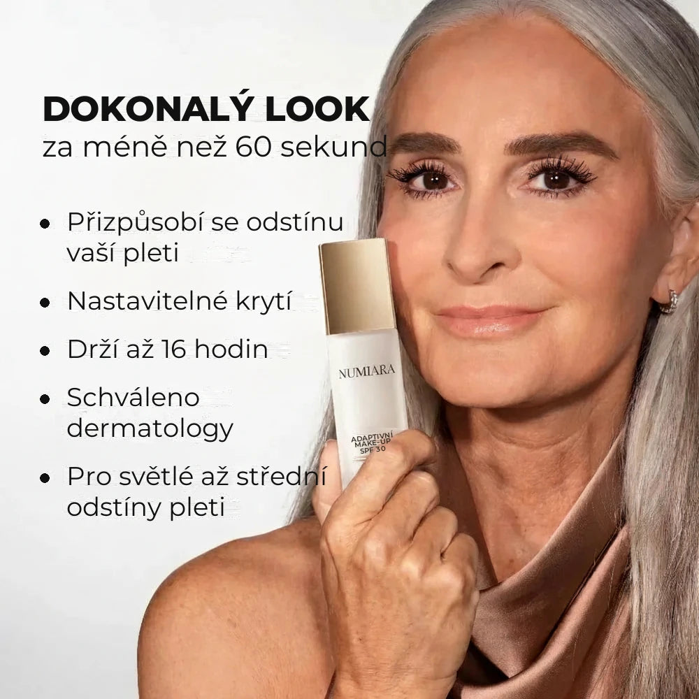 Dokonalý look za méně než 60 sekund – přednosti make-upu Numiara